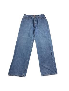 Joe Marlin High Waisted Straight Leg Jeans Women's 10 / M Light Wash
